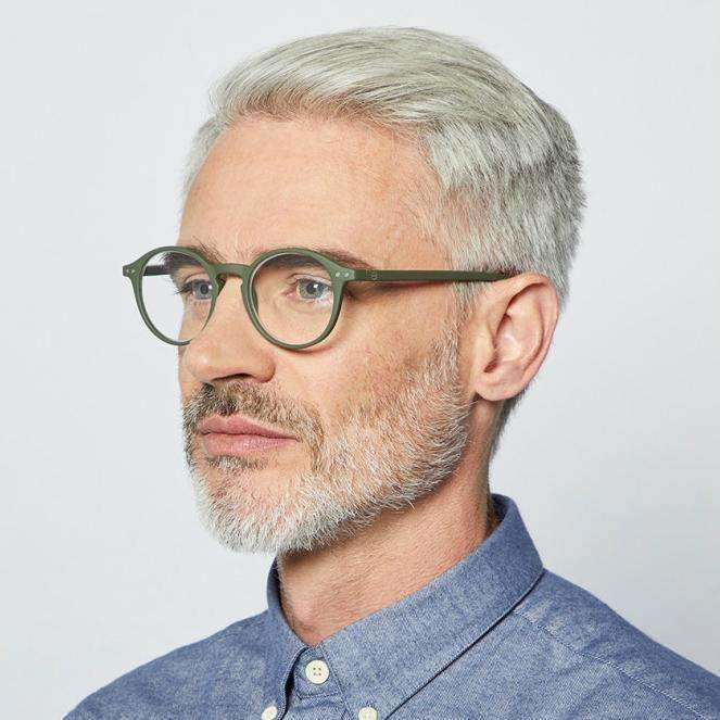 Reading Glasses - Collection D - Khaki Green - Image 3