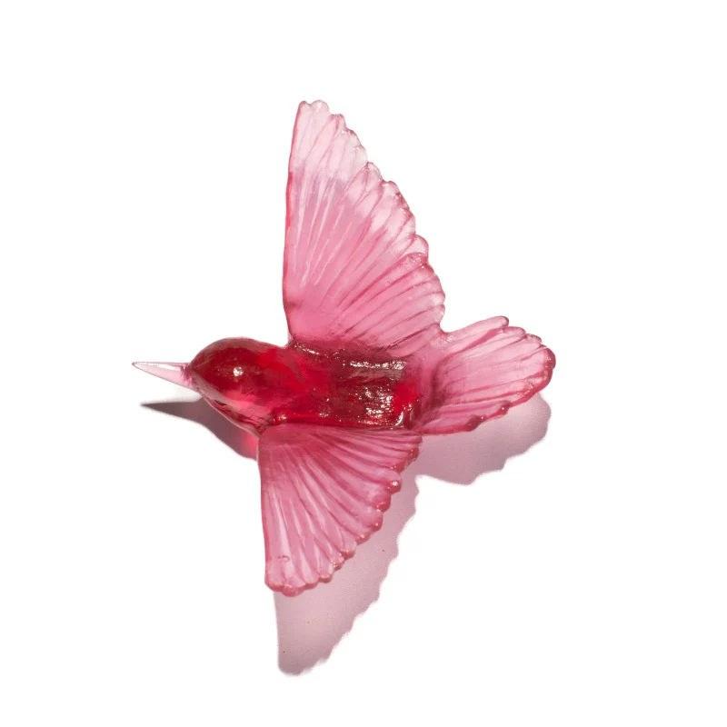 Cast Glass Bird Miromiro/Tomtit - Image 19