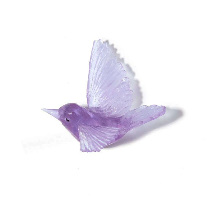 Cast Glass Bird Miromiro/Tomtit - Image 24