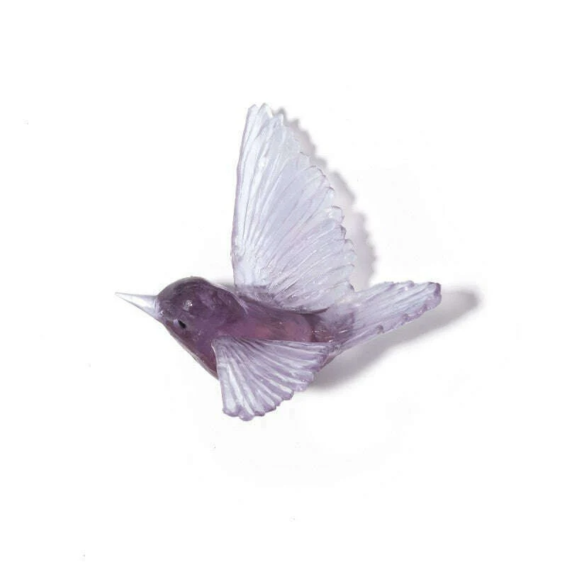 Cast Glass Bird Miromiro/Tomtit - Image 27