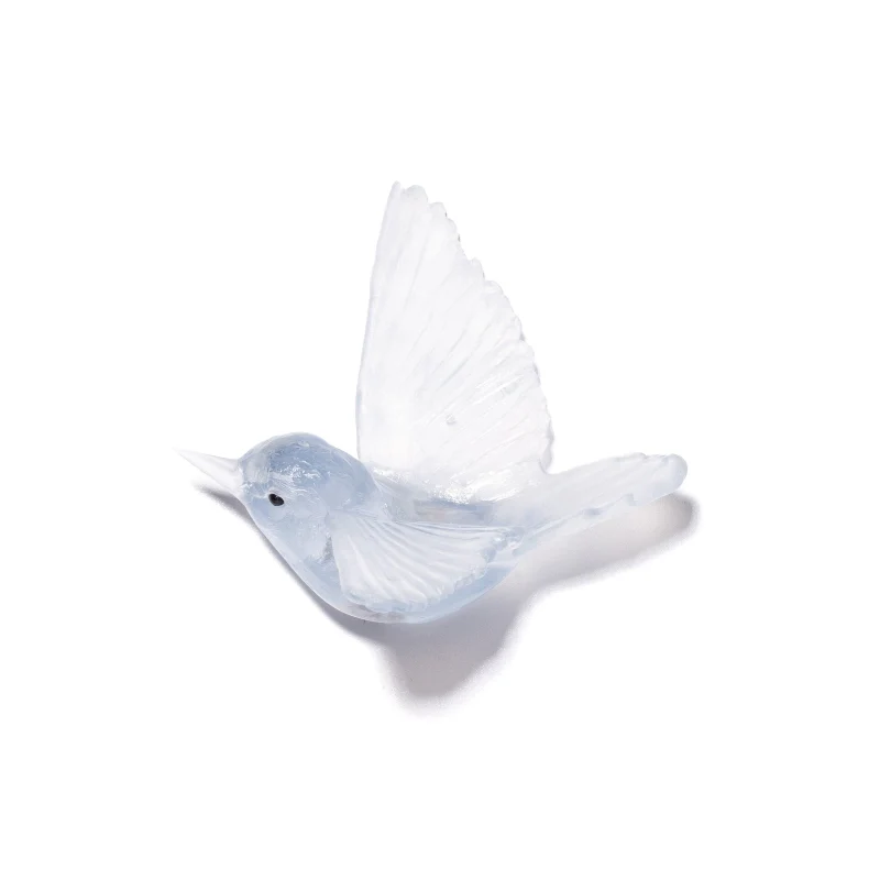 Cast Glass Bird Miromiro/Tomtit - Image 28