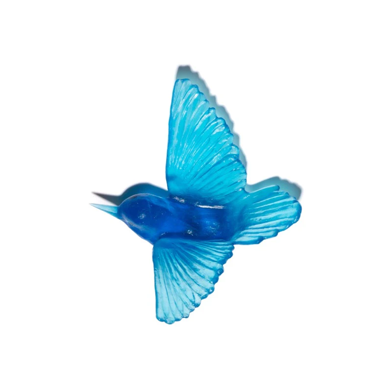 Cast Glass Bird Miromiro/Tomtit - Image 31