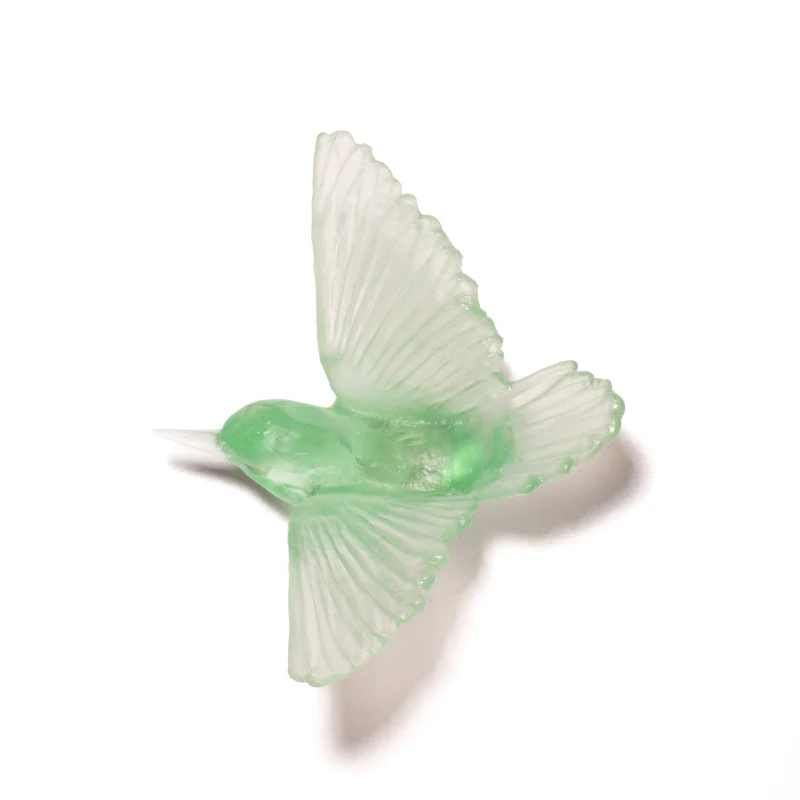 Cast Glass Bird Miromiro/Tomtit - Image 38