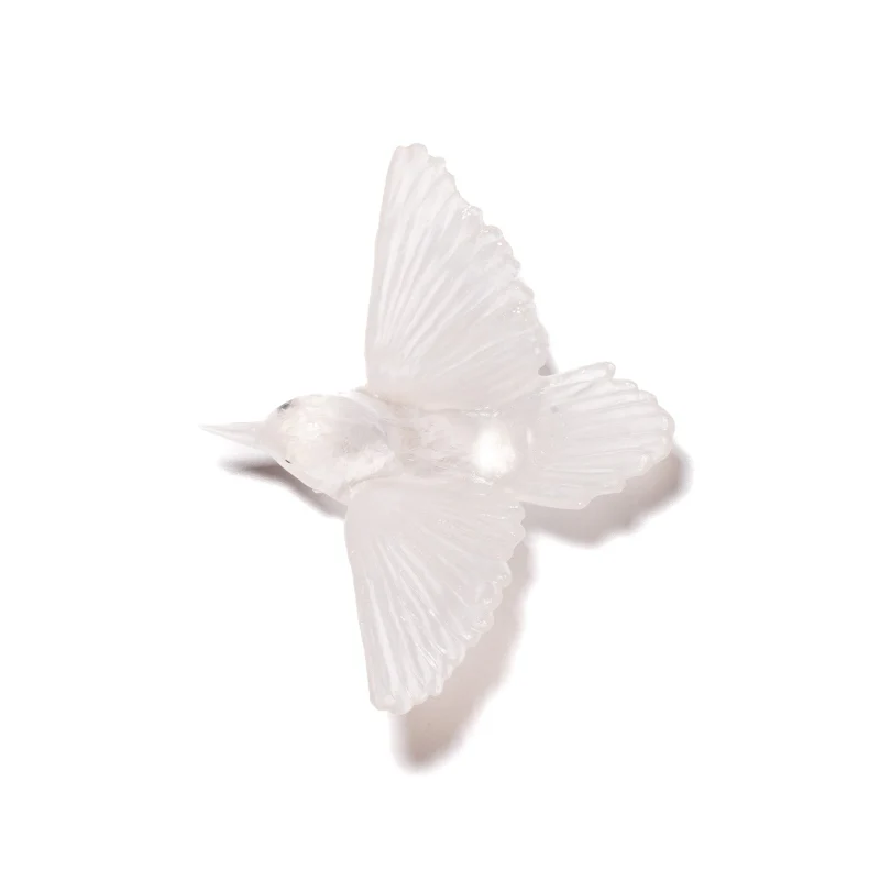 Cast Glass Bird Miromiro/Tomtit - Image 44